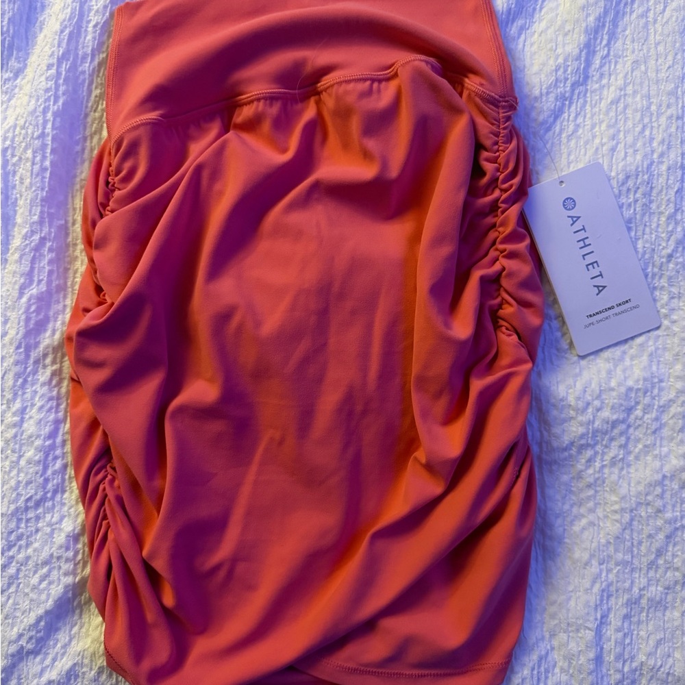 Athleta Coral Ruched Skort